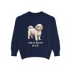 Shichon Dad Sweatshirt, True Navy, front view