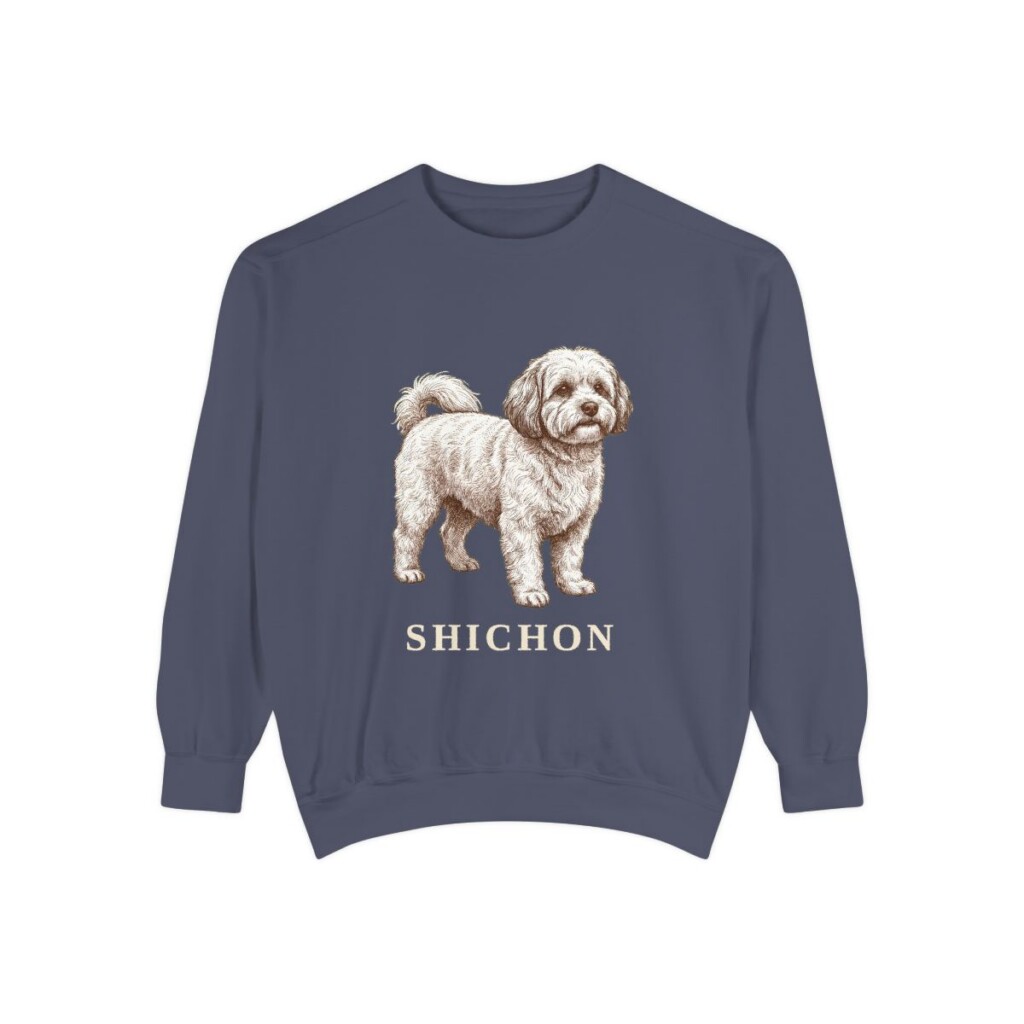 Shichon Sweatshirt, Denim, front view