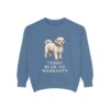 shichon-sweatshirt-humor-blue-jean Shichon Humor Sweatshirt, Blue Jean, front view