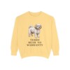 shichon-sweatshirt-humor-butter Shichon Humor Sweatshirt, Butter, front view