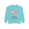 shichon-sweatshirt-humor-chalky-mint Shichon Humor Sweatshirt, Chalky Mint, front view