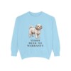 shichon-sweatshirt-humor-chambray Shichon Humor Sweatshirt, Chambray, front view