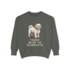 shichon-sweatshirt-humor-pepper Shichon Humor Sweatshirt, Pepper, front view
