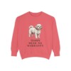 shichon-sweatshirt-humor-watermelon Shichon Humor Sweatshirt, Watermelon, front view