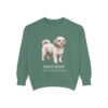 Shichon Latin Sweatshirt, Light Green, front view