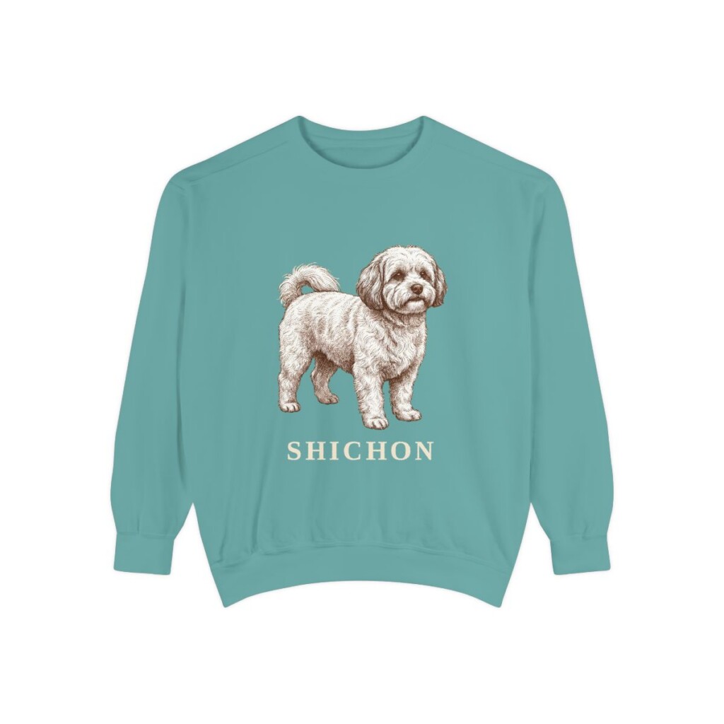 Shichon Sweatshirt, Seafoam, front view