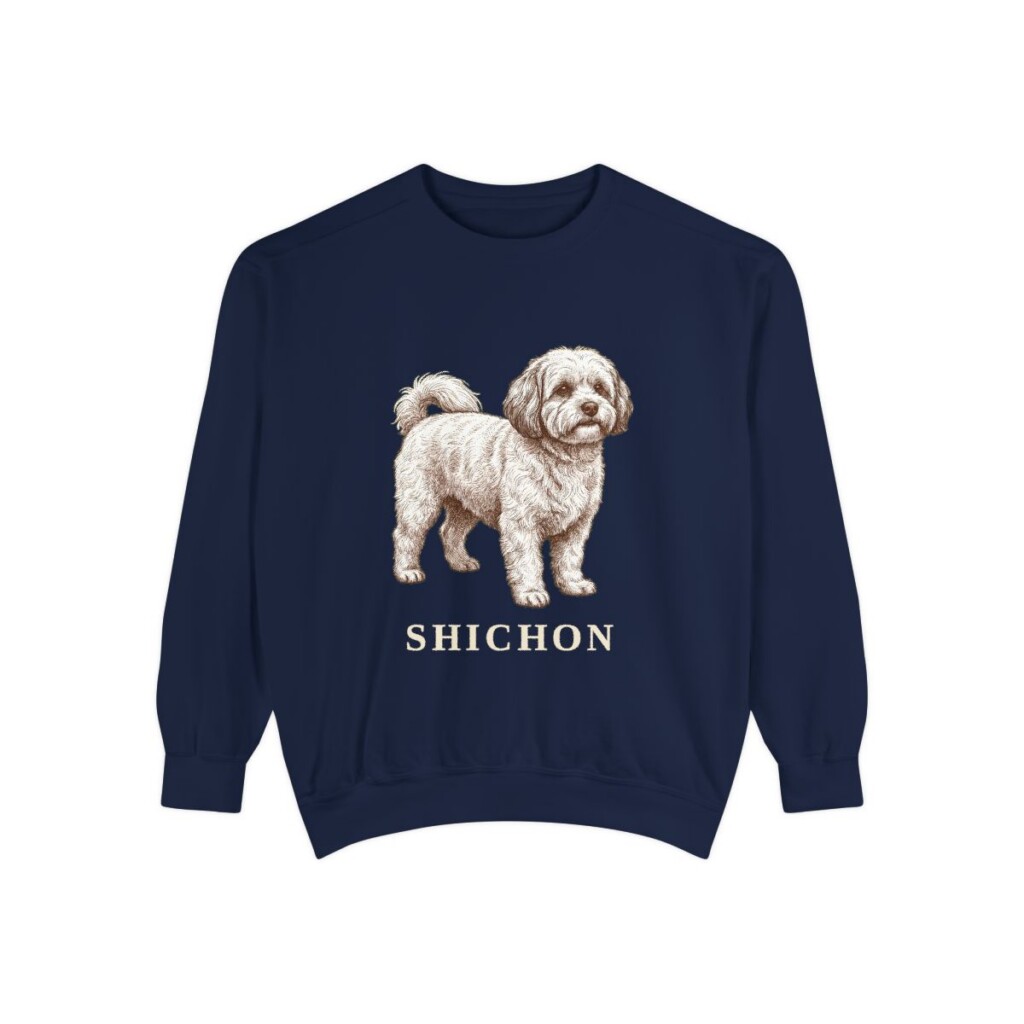 Shichon Sweatshirt, True Navy, front view