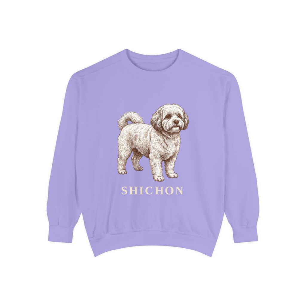 Shichon Sweatshirt, Violet, front view