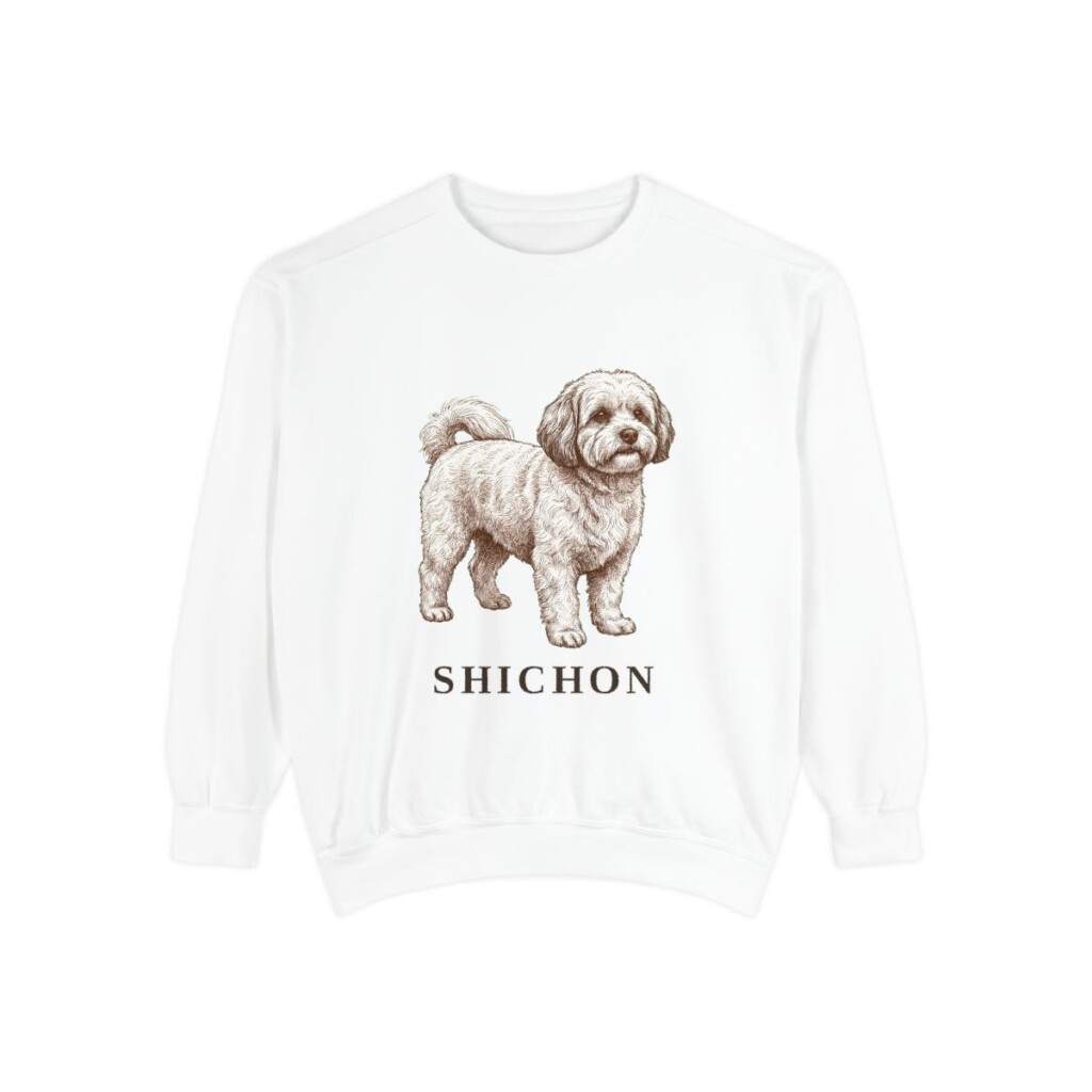Shichon Sweatshirt, White, front view