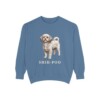 Shih-Poo Sweatshirt, Blue Jean, front view