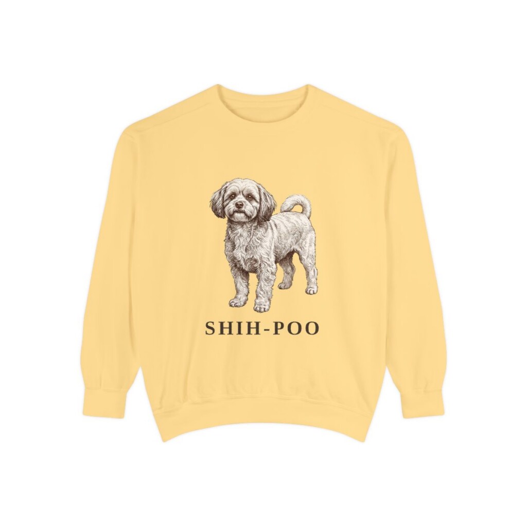 Shih-Poo Sweatshirt, Butter, front view
