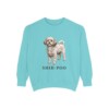 Shih-Poo Sweatshirt, Chalky Mint, front view
