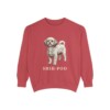 Shih-Poo Sweatshirt, Crimson, front view