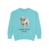 shih-poo-sweatshirt-dad-chalky-mint Shih-Poo Dad Sweatshirt, Chalky Mint, front view
