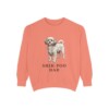 shih-poo-sweatshirt-dad-terracotta Shih-Poo Dad Sweatshirt, Terracotta, front view