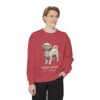Shih-Poo Latin Sweatshirt, Crimson, person 1 front