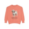 Shih-Poo Latin Sweatshirt, Terracotta, front view