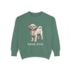 Shih-Poo Sweatshirt, Light Green, front view