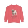 Shih-Poo Mom Sweatshirt, Watermelon, front view