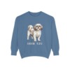 Shih Tzu Sweatshirt, Blue Jean, front view