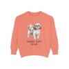 shih-tzu-sweatshirt-dad-terracotta Shih Tzu Dad Sweatshirt, Terracotta, front view