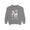 Shih Tzu Sweatshirt, Grey, front view