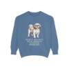 Shih Tzu Humor Sweatshirt, Blue Jean, front view