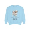 Shih Tzu Humor Sweatshirt, Chambray, front view
