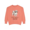 Shih Tzu Humor Sweatshirt, Terracotta, front view