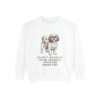 Shih Tzu Humor Sweatshirt, White, front view