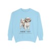 Shih Tzu Latin Sweatshirt, Chambray, front view