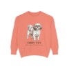 Shih Tzu Latin Sweatshirt, Terracotta, front view