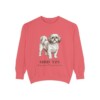 Shih Tzu Latin Sweatshirt, Watermelon, front view