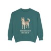 Siberian Husky Sweatshirt, Blue Spruce, front view