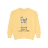 Siberian Husky Humor Sweatshirt, Butter, front view