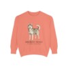 Siberian Husky Latin Sweatshirt, Terracotta, front view