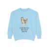 Siberian Husky Mom Sweatshirt, Chambray, front view