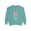 Siberian Husky Mom Sweatshirt, Seafoam, front view