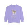 Siberian Husky Mom Sweatshirt, Violet, front view