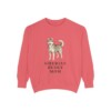 Siberian Husky Mom Sweatshirt, Watermelon, front view