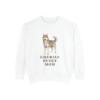 Siberian Husky Mom Sweatshirt, White, front view