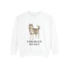 Siberian Husky Sweatshirt, White, front view