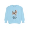 Silky Terrier Dad Sweatshirt, Chambray, front view