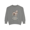 Silky Terrier Mom Sweatshirt, Grey, front view