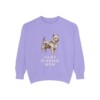 Silky Terrier Mom Sweatshirt, Violet, front view