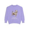 Silky Terrier Sweatshirt, Violet, front view