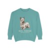 skye-terrier-sweatshirt-latin-seafoam Skye Terrier Latin Sweatshirt, Seafoam, front view