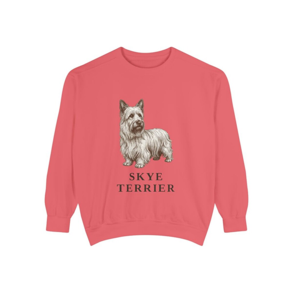 Skye Terrier Sweatshirt, Watermelon, front view