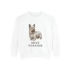 Skye Terrier Sweatshirt, White, front view