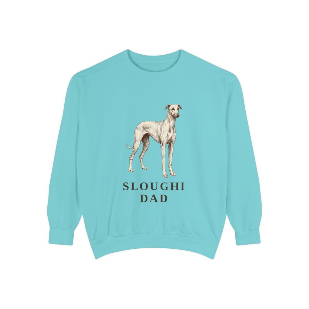 Sloughi Dad Sweatshirt, Chalky Mint, front view